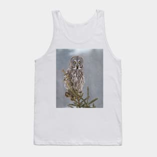 Great Grey Owl Tank Top